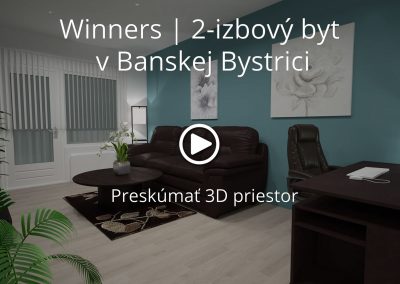 Winners 2-izbový byt-BB